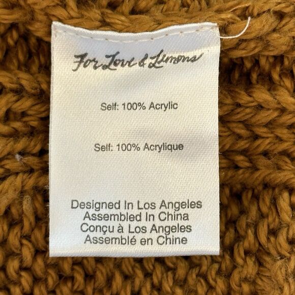For Love And Lemons Amber Cable Knit Sweater - Picture 14 of 15